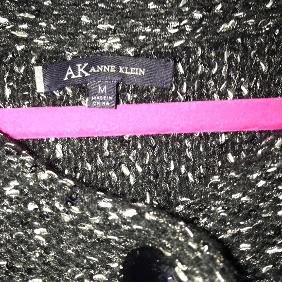 3/$15 NWOT Anne Klein Cover sweater for night!! - Picture 3 of 3